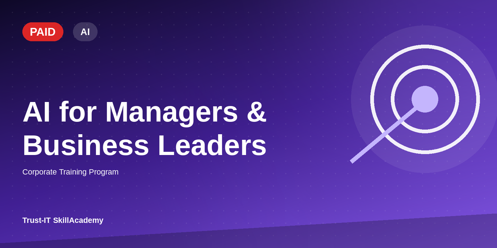 AI for Managers & Business Leaders