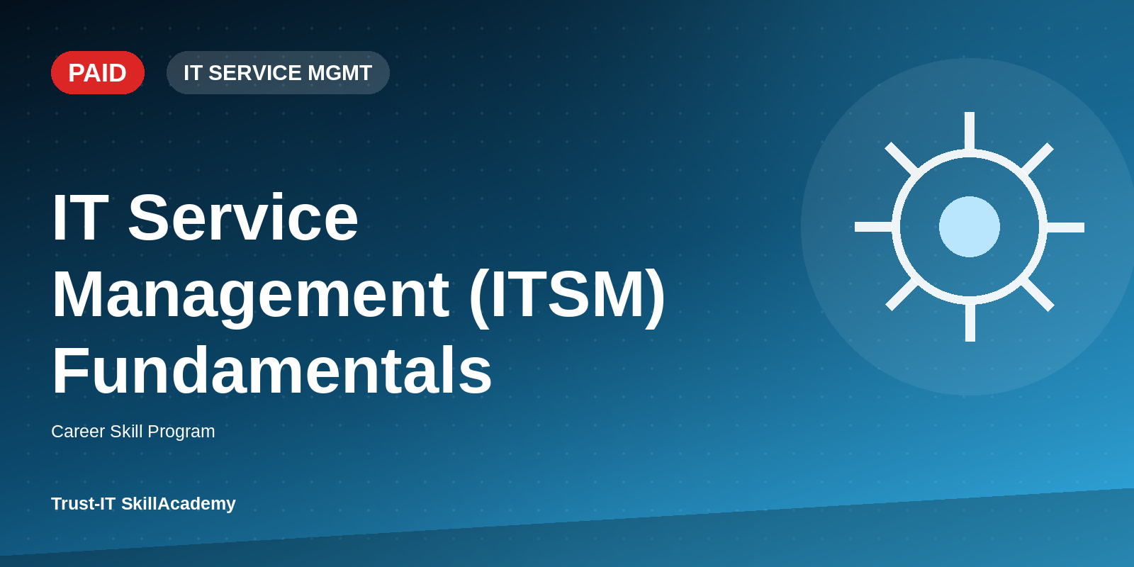 IT Service Management (ITSM) Fundamentals